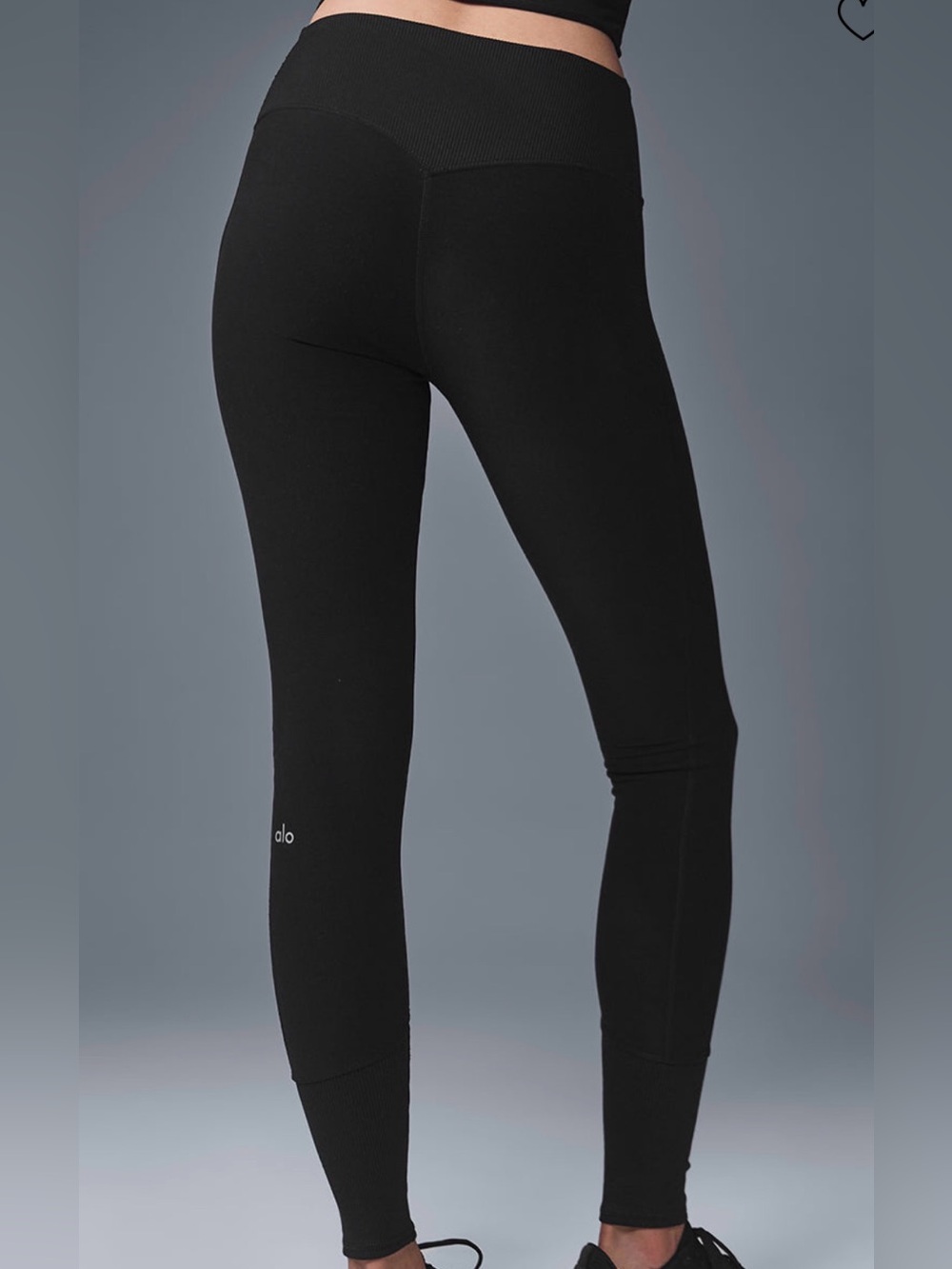 Alo High-Waist Alosoft Lounge Legging - Black